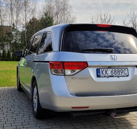 Honda Odyssey cena 81900 przebieg: 147000, rok produkcji 2014 z Kraków małe 436